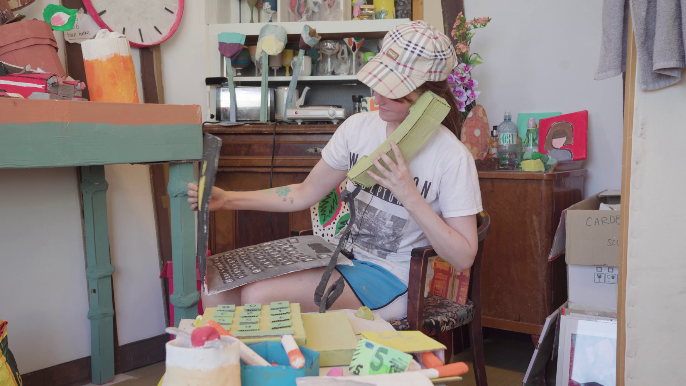 Charlotte Gash in ihrem Atelier.