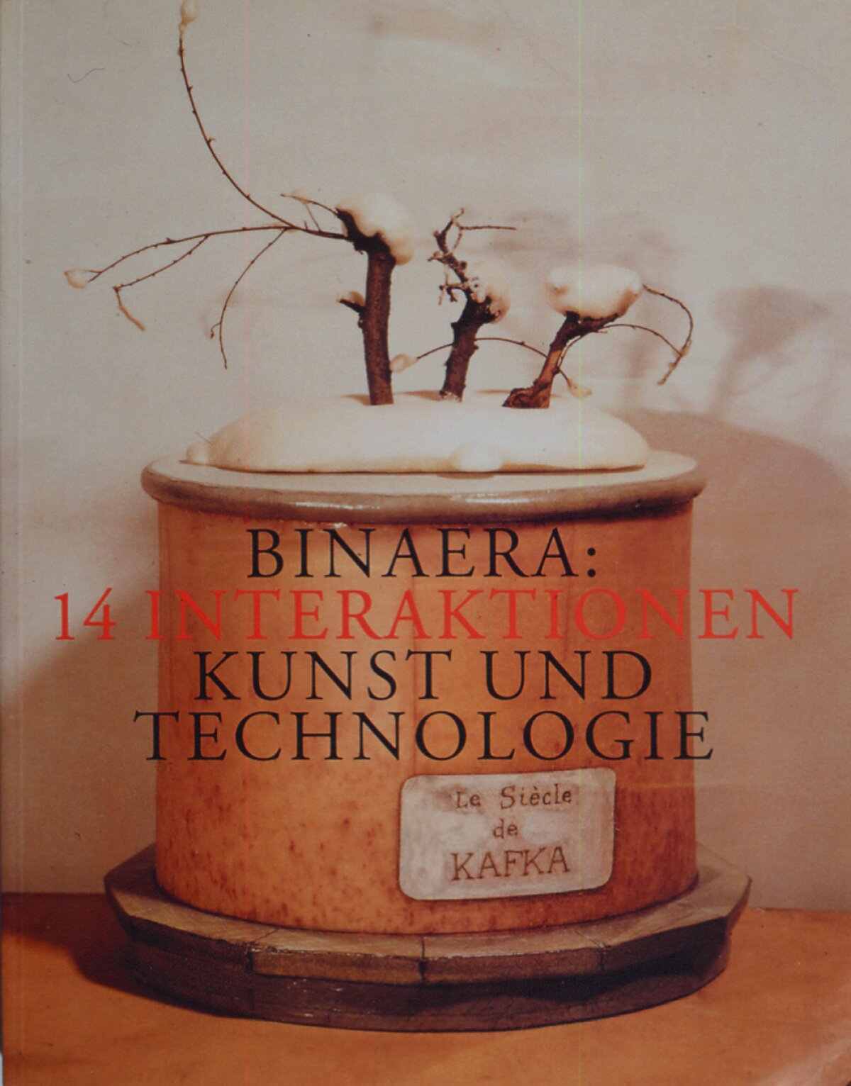 Ausstellungsplakat: BINAERA 14 Interaktionen. Kunst und Technologie