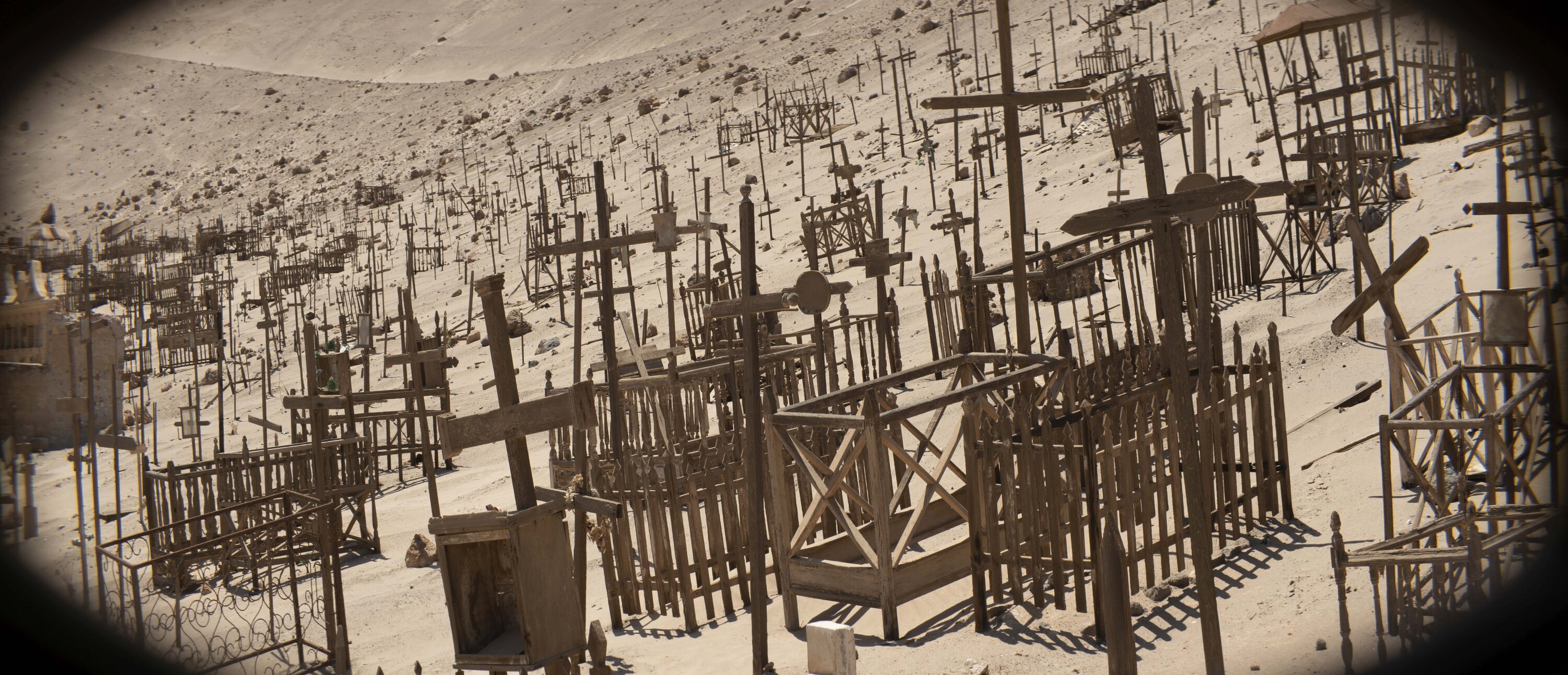 Friedhof in der Wüste