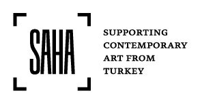 Textlogo: SAHA. Supporting contemporary art from Turkey
