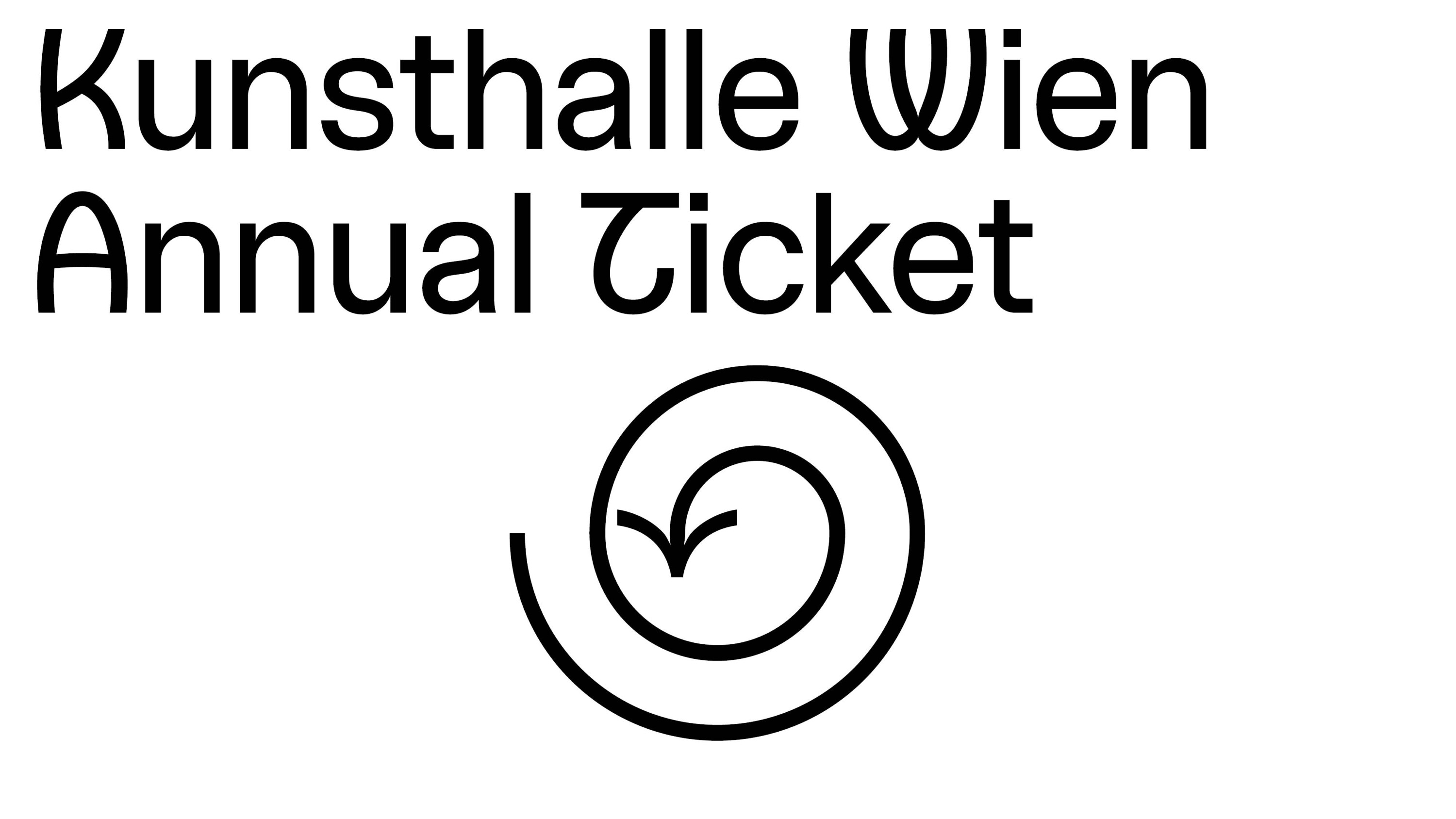 Text graphic: Kunsthalle Wien Annual Ticket